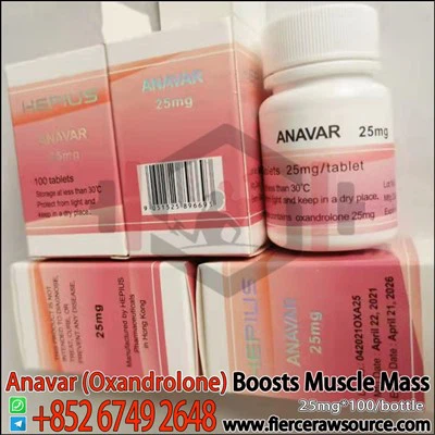 HEPIUS Anavar (Oxandrolone) 25mg CAS:53-39-4